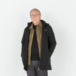 Surchemises>SERGE BLANCO Wilson bronze velvet overshirt CAMEL